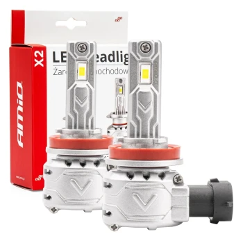 AMiO LED žárovky hlavního svícení H8/H9/H11/H16 X2 Series  | 02974
