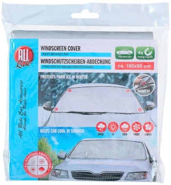 ALLRIDE Celoroční clona na čelní sklo s magnety 95 x 160 cm 5800637