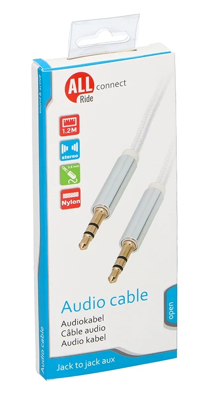 ALLRIDE Connect Audio kabel jack-jack 3,5 mm, 120 cm 5801059
