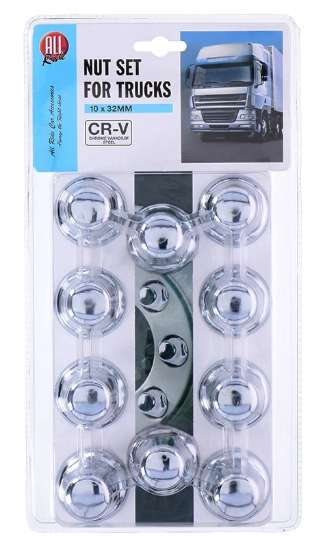 ALLRIDE Kryty šroubů kol kamionů 32 mm 5800570
