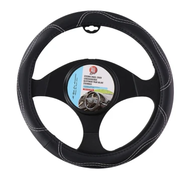 ALLRIDE Potah na volant 37-39 cm, prošívaný černý 5800758