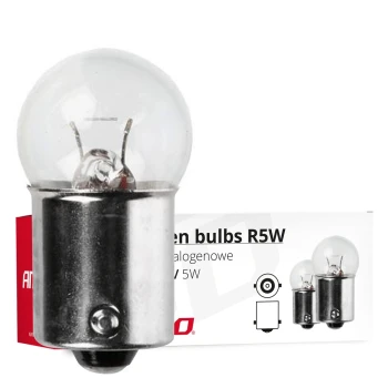 AMiO Halogenové žárovky R5W BA15s 24V 10ks  | 01003
