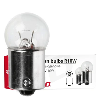 AMiO Halogenové žárovky R10W BA15s 24V 10ks  | 01004