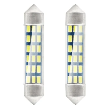 AMiO LED žárovky STANDARD 3014 18SMD Festoon C5W C10W C3W 41mm White 12V  | 01092