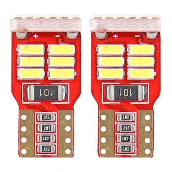 AMiO LED žárovky CANBUS 18SMD 4014 T10e (W5W) White 12V  | 01286