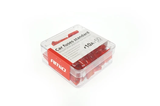 AMiO Autopojistky standardní pouzdro 50ks 10A  | 01334
