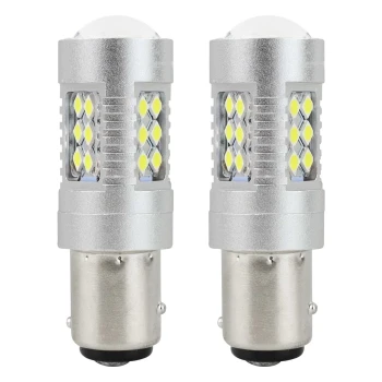 AMiO LED žárovky CANBUS 3030 24SMD 1157 BAY15D P21/5W White 12V/24V  | 01438