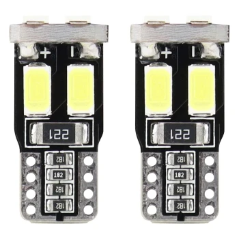 AMiO LED žárovky CANBUS 6SMD-2 5730 T10 (W5W) White  | 01622