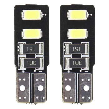 AMiO LED žárovky CANBUS 4SMD 5730 T10 (W5W) White  | 01630
