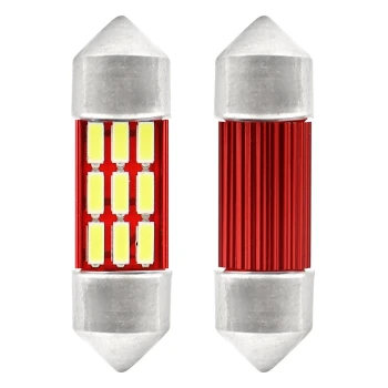 AMiO LED žárovky CANBUS 4014 12SMD Festoon C5W C10W C3W 31mm White 12V/24V  | 01631