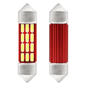 AMiO LED žárovky CANBUS 4014 12SMD Festoon C5W C10W C3W 36mm White 12V/24V  | 01632