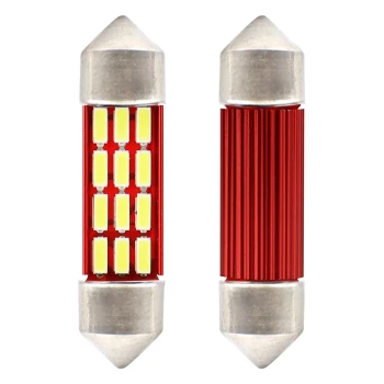 AMiO LED žárovky CANBUS 4014 16SMD Festoon C5W C10W C3W 39mm White 12V/24V  | 01633