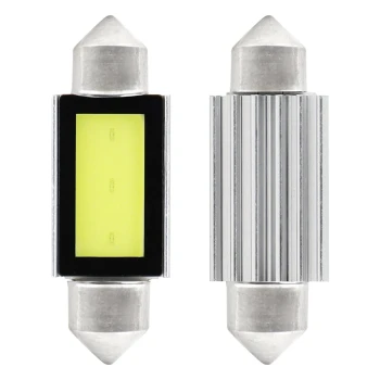 AMiO LED žárovky CANBUS COB3 Festoon C5W C10W C3W 39mm White 12V  | 01640