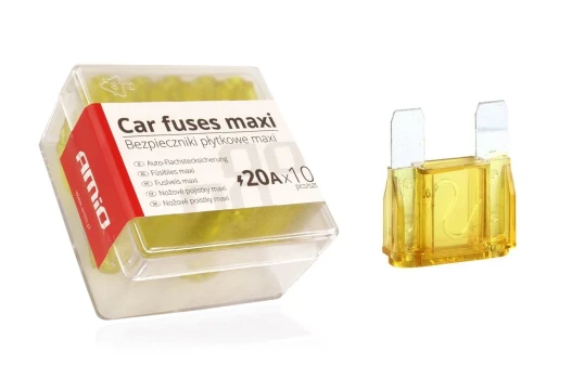 AMiO Autopojistky MAXI pouzdro 10ks 20A  | 02324