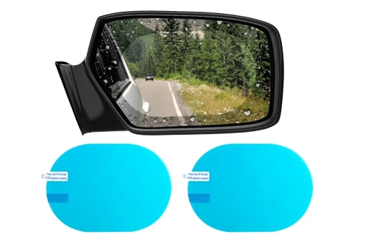 AMiO ANTI-FOG polepová fólie na zrcadlo 135 x 95mm 2 ks  | 02378