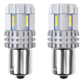 AMiO LED žárovky CANBUS 3020 UltraBright 22SMD 1156 BA15S P21W R10W R5W White 12V/24V  | 02449