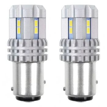 AMiO LED žárovky CANBUS 3020 22SMD UltraBright 1157 BAY15D P21/5W Bílá 12V/24V  | 02450