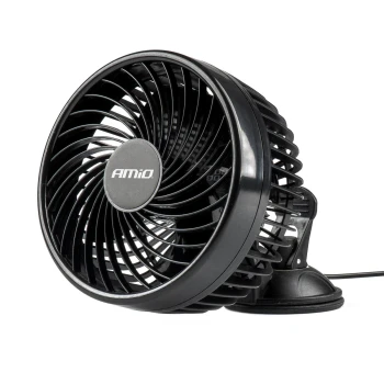 AMiO Ventilátor do auta s přísavkou 6