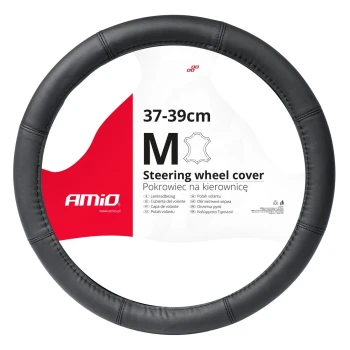 AMiO Potah volantu Leather Series SWC-48-M (37-39cm)  | 03546