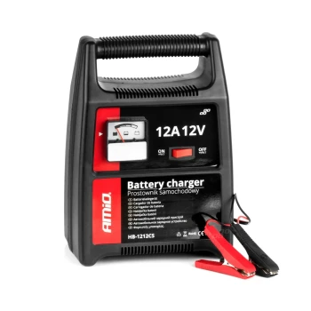 AMiO Nabíječka auto/moto baterií 12A, 12V SBC-12A  | 02089