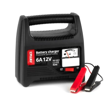 AMiO Nabíječka auto/moto baterií 6A, 12V SBC-6A  | 02085