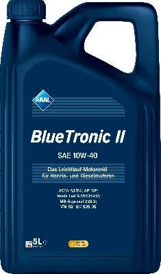 ARAL Motorový olej Aral BlueTronic II 10W-40 5 l  (15F471)