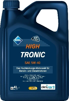ARAL Motorový olej Aral HighTronic 5W-40 4 l  (15F47C)