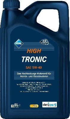 ARAL Motorový olej Aral HighTronic 5W-40 5 l  (15F47D)
