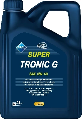 ARAL Motorový olej Aral SuperTronic G 0W-40 4 l  (15F45E)