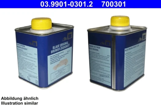 ATE Brzdová kapalina DOT 3 blau  (03.9901-0301.2)