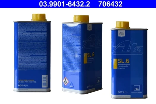 ATE Brzdová kapalina SL.6 DOT 4  (03.9901-6432.2)