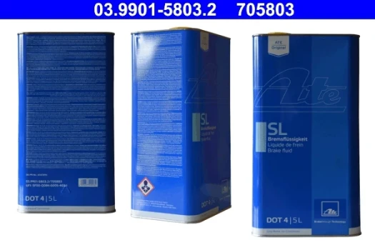 ATE Brzdová kapalina SL DOT 4  (03.9901-5803.2)