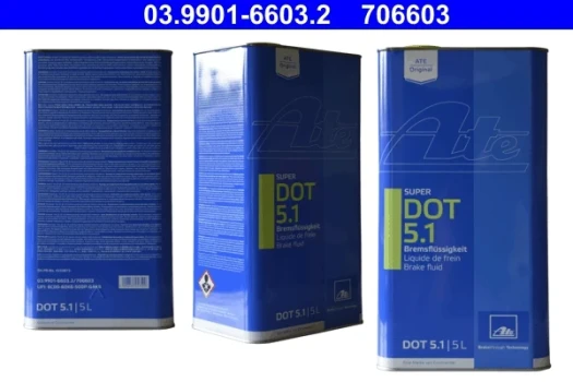 ATE Brzdová kapalina SUPER DOT 5.1  (03.9901-6603.2)