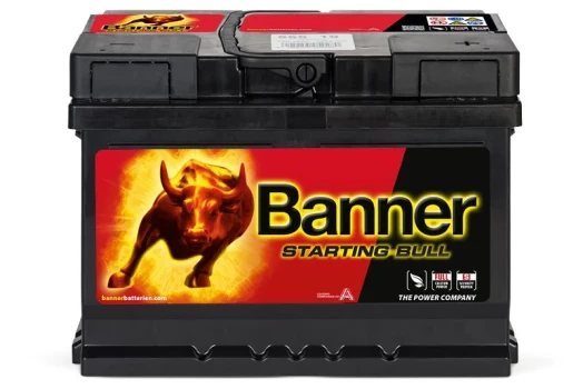Banner Pool startovací baterie Starting Bull 55Ah  (010555190101)