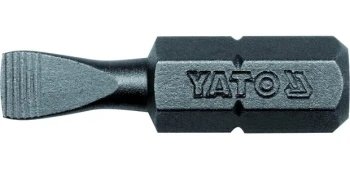Bit plochý 1/4" 5 x 25 mm 50 ks YT-7802