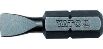 Bit plochý 6.0 x 1/4”, dl.25mm 50ks YT-7804