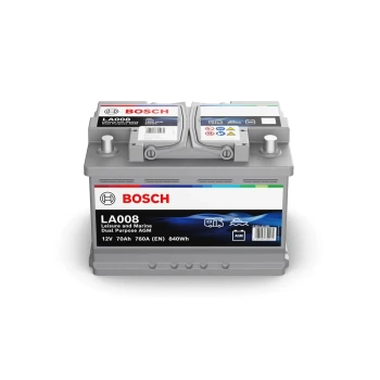 BOSCH Napájecí baterie Dual Purpose AGM  (0 092 LA0 080)
