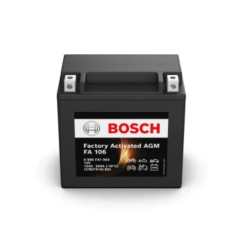 BOSCH startovací baterie Factory Activated AGM 12Ah  (0 986 FA1 060)
