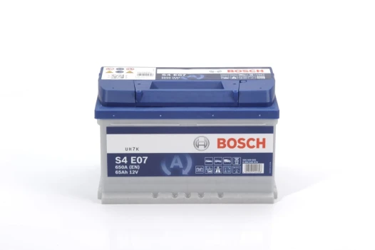 BOSCH startovací baterie S4E EFB 65Ah  (0 092 S4E 070)