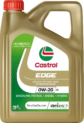 CASTROL Motorový olej Castrol EDGE 0W-20 C5 4 l  (15F6E9)