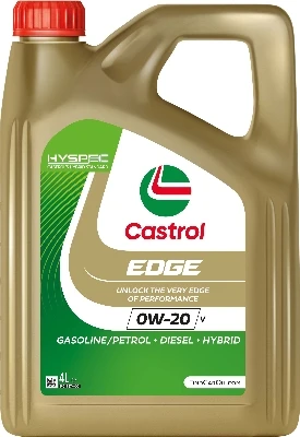 CASTROL Motorový olej Castrol EDGE 0W-20 V 4 l  (15F708)