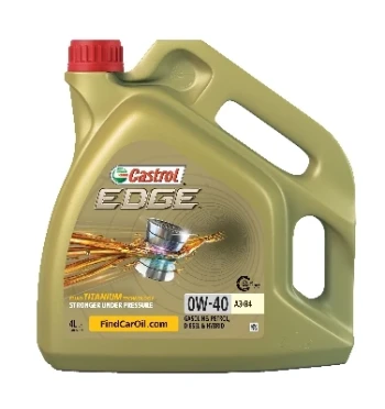 CASTROL Motorový olej Castrol EDGE 0W-40 A3/B4 4 l  (15338F)