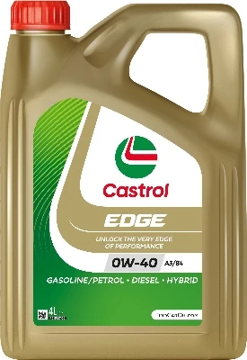 CASTROL Motorový olej Castrol EDGE 0W-40 A3/B4 4 l  (15F6B5)