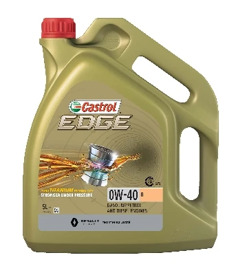 CASTROL Motorový olej Castrol EDGE 0W-40 R 5 l  (15D33C)