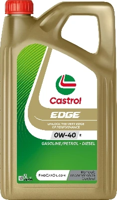 CASTROL Motorový olej Castrol EDGE 0W-40 R 5 l  (15F73A)