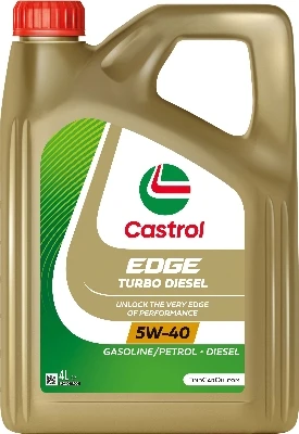 CASTROL Motorový olej Castrol EDGE Turbo Diesel 5W-40 4 l  (15F819)