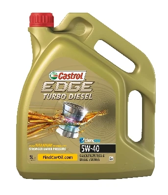 CASTROL Motorový olej Castrol EDGE Turbo Diesel 5W-40 5 l  (1535BD)