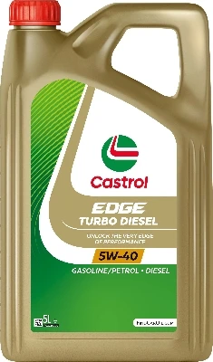 CASTROL Motorový olej Castrol EDGE Turbo Diesel 5W-40 5 l  (15F81B)