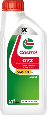 CASTROL Motorový olej Castrol GTX 5W-30 C4 1 l  (15F64C)
