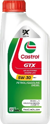 CASTROL Motorový olej Castrol GTX 5W-30 RN17 1 l  (15F6E4)